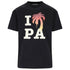 Palm Angels I Love Pa Logo Black T Shirt